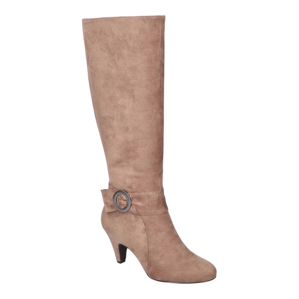 Bella Vita Women's Rima Tall Dress Boots Taupe Size 8 W